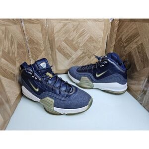 Nike Air Pippen 6 Denim Men's Fashion Classic  Blue Shoes Size 10.5.   228